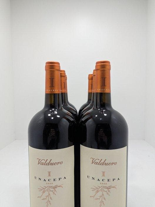 2020 Bodegas Valduero, Una Cepa - Ribera del Duero - 6, Verzamelen, Wijnen