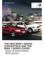 2011 BMW 1 SERIE PRODUCT BEARGUMENTATIE BROCHURE ENGELS