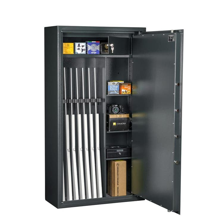MustangSafes Wapenkluis MSG 7-18A S1 Antraciet, Maison & Meubles, Extincteurs & Coffres-forts, Envoi