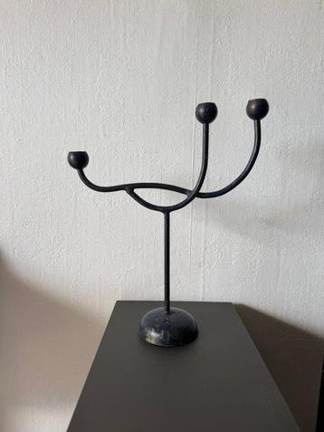 Patrick Dupont - Kaarsenhouder - Metaal - sculpturale, Antiek en Kunst