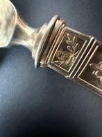 Emile PUIFORCAT - Pelle à tarte - Empire au cygne - Argent -, Antiquités & Art