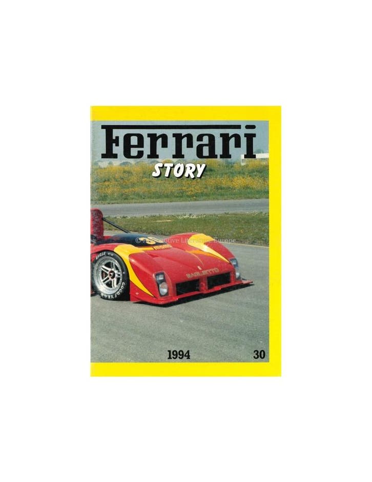 1994 FERRARI STORY MAGAZINE 30 ENGELS / ITALIAANS, Boeken, Auto's | Folders en Tijdschriften, Ophalen of Verzenden