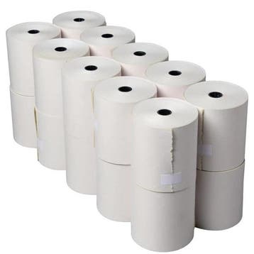 Bonrollen | 2-Laags | Breedte 76mm | Ø70mm | 20 Stuks, Verzenden