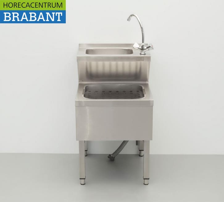 HCB Évier double en acier inoxydable Évier à bec verseur, Articles professionnels, Horeca | Autre, Envoi