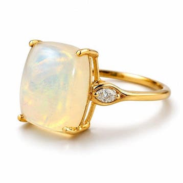 Zonder minimumprijs - Ring - 14 karaat Geel goud - 3.31ct., Nieuw