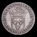 Frankrijk. Louis XIV (1643-1715). 1/2 Écu 1653 - (Zonder, Postzegels en Munten