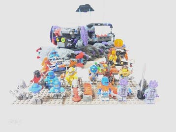 Lego Set - Nexo Knights - 70310 Nighton Battle Blaste, 70311, Nieuw