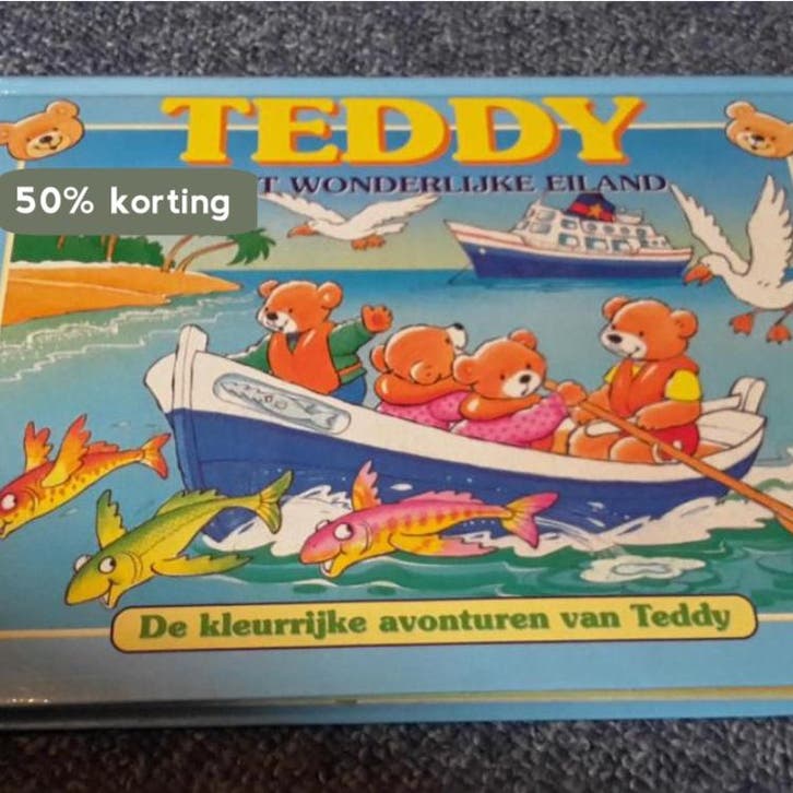 Teddy en het wonderlijke eiland 5400432116020, Boeken, Overige Boeken, Gelezen, Verzenden