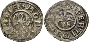 1/24 taler, daalder ohne Jahr (1621/1622) Goslar, Verzenden