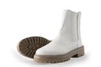 Vanharen Chelsea boots in maat 40 Wit, Kleding | Dames, Schoenen, Verzenden, Wit, Overige typen, Vanharen
