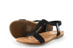 Dolcis Sandalen in maat 36 Zwart, Dolcis, Verzenden, Zwart, Sandalen of Muiltjes