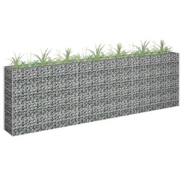 vidaXL Gabion plantenbak verhoogd 270x30x90 cm, Verzenden