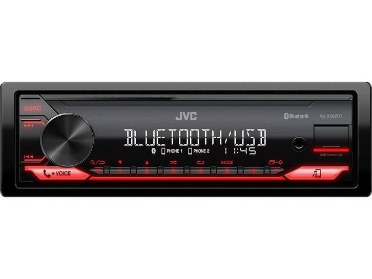 JVC KD-X282BT - Digitale Media Receiver - Bluetooth DAB+ -, Auto diversen, Autoradio's, Zo goed als nieuw, Verzenden