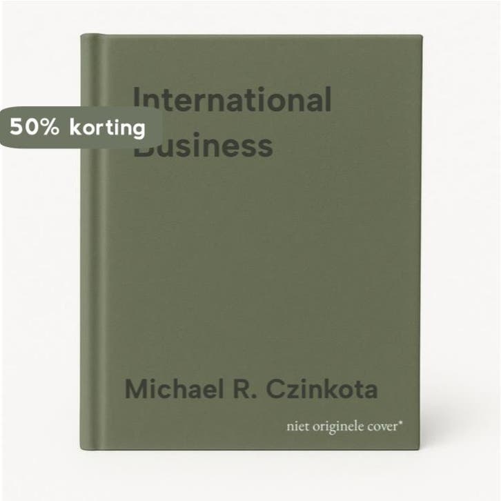 International Business 9780030316265 Michael R. Czinkota, Boeken, Taal | Engels, Gelezen, Verzenden