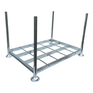 Stapelrack Manurack SR013 - open rasterframe, vanaf 18 stuks, Nieuw, 100 cm of meer, 60 cm of meer, Minder dan 35 cm