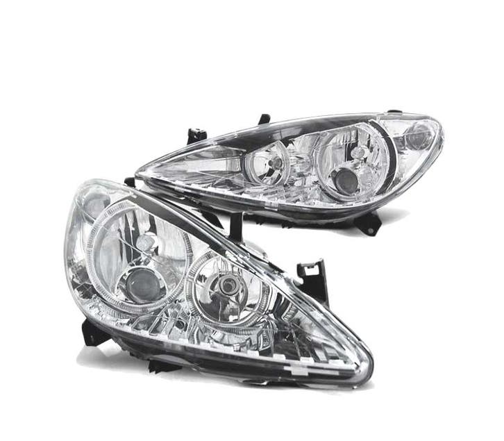 PHARES ANGEL EYES POUR PEUGEOT 307 01-05 CHROME, Autos : Pièces & Accessoires, Éclairage, Envoi