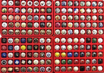 Collection de capsules de champagne - Gros Lot de Capsules