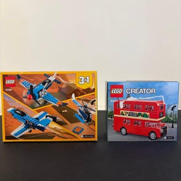 Lego Set - Creator - Creator 3-in-1 31099 + Creator 40220 -, Nieuw