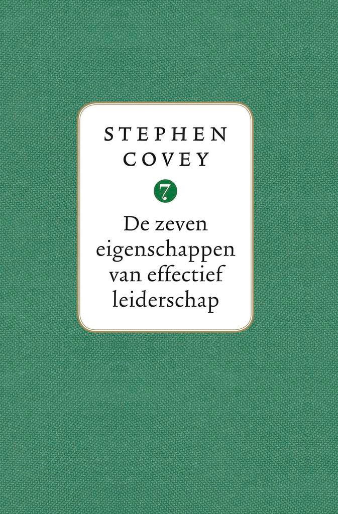 De zeven eigenschappen van effectief leiderschap, Livres, Économie, Management & Marketing, Envoi
