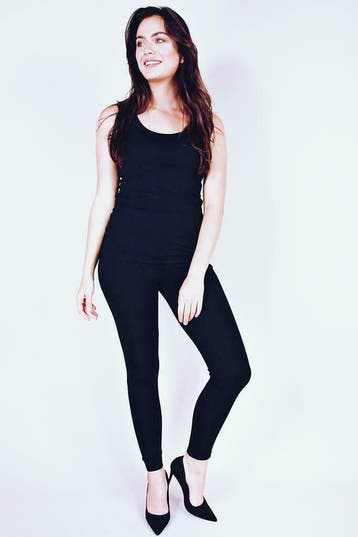 Legging basis Rimini lang maat 46/48, Vêtements | Femmes, Leggings, Collants & Bodies, Verzenden