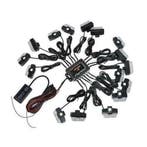 ORANJE 16 X 2 LED Flash zwaailicht 12V - zwaailicht, Verzenden