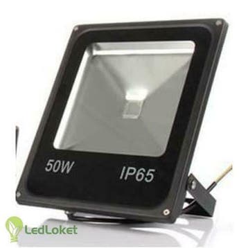 LED Bouwlamp 50W RGB IP65, Verzenden, Nieuw, 50 tot 200 watt, Lamp met armatuur