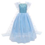 Prinsessenjurk - Luxe Elsa jurk blauw - Kleedje, Verzenden, Nieuw