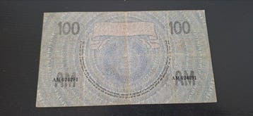 Pays-Bas. - 100 Gulden - 1924 - Pick 39b (Sans prix de, Timbres & Monnaies, Billets de banque | Europe | Billets non-euro
