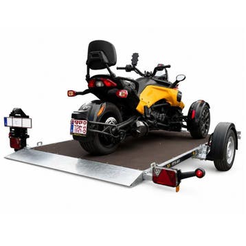 LORRIES PT75-2617 Quad/Motortrailer | 750 kg Ongeremd, Ophalen, Nieuw