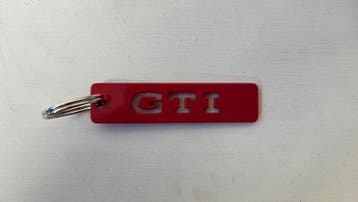 Sleutelhanger VW Volkswagen GTI Rood Nieuw Origineel, Verzenden