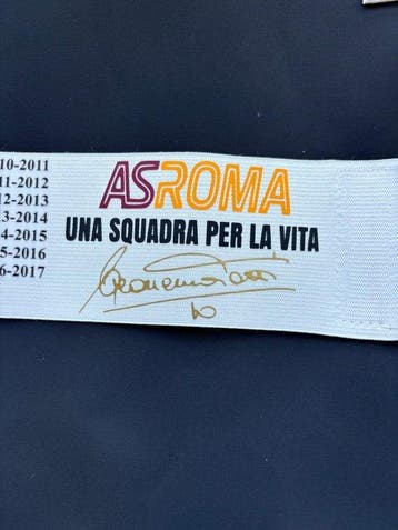 AS Roma - Serie A - Francesco Totti - 2017 - Brassard de
