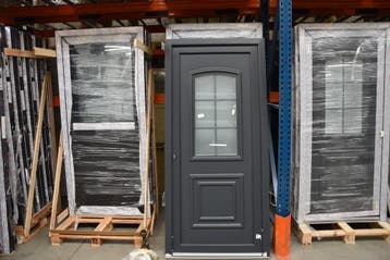 pvc deur, pvc raam,  kunststof kozijn, schuifpui, schuifraam, Glas, Schuifdeur, Ophalen of Verzenden, Garagedeur