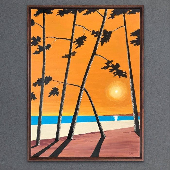 frederic Cadiou (1980) - Cap Coz #15072026, Antiek en Kunst, Kunst | Schilderijen | Modern