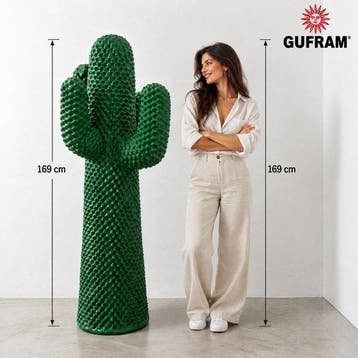 Gufram - 1986 - sculptuur, Cactus, porte manteau - 169 cm -