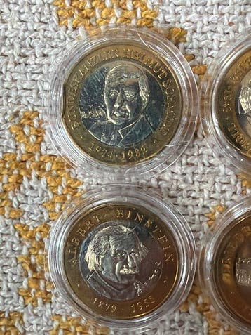 Duitsland. Persönlichkeiten -Einstein, Beethoven, Luther,