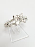 Bague de fiançailles - 14 carats Or blanc - 2.40ct. tw.