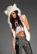 Hood IJsbeer Muts Wit Nepbont IJsberenmuts Bontmuts Spirit O, Kleding | Dames, Ophalen of Verzenden, Nieuw
