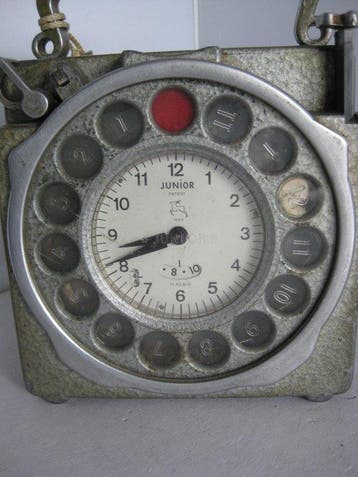 Horloge Junior Duivensport - Art nouveau Métal - 1950-1960 -, Antiquités & Art