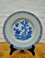 Bord - Weinig voorkomend Chinoiserie decor van duikende, Antiek en Kunst