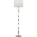 LED Vloerlamp Mat Nikkel - Witte Vloerlamp met Warm Wit 2700, Huis en Inrichting, Verzenden, Nieuw