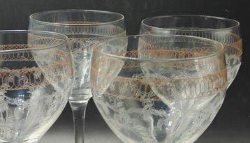 St. Louis - Verre à vin (4) - Helvetia - Cristal