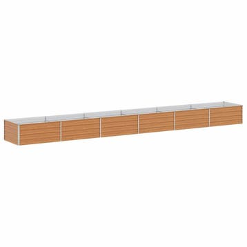 Stalen plantenbak 6m | Tweede kansje | OP = OP, 100 cm of meer, Verzenden, Zo goed als nieuw, Metaal