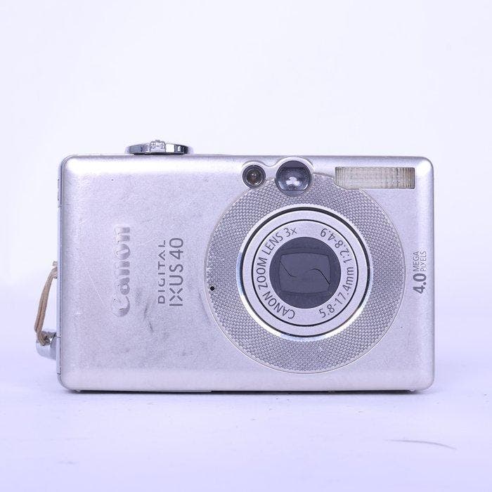 Canon Canon Digital IXUS 40 Compact Digital Camera Silver +, Audio, Tv en Foto, Fotocamera's Digitaal