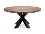Veiling - Eettafel Meta Rond - Diameter 150 - Hout - Matrixp, Huis en Inrichting, Nieuw