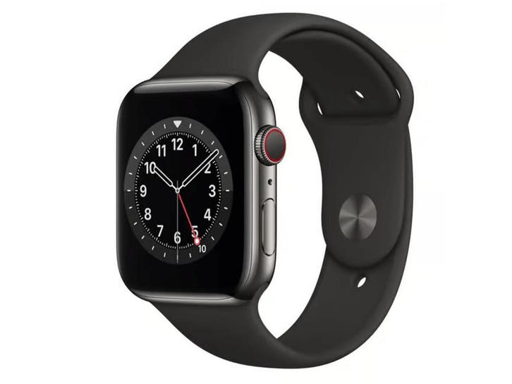 Refurbished Apple Watch Series 6 44mm Cellular Stainless, Bijoux, Sacs & Beauté, Montres connectées, Envoi