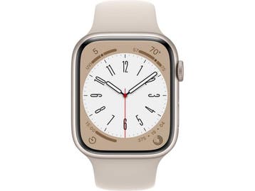 Apple Watch Series 8 - 4G - ECG - 41mm - Sterrenlicht, Verzenden