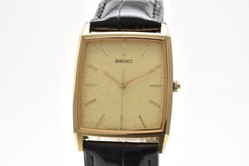 Seiko - Vintage Rectangular Quartz Dress Watch - Sans prix