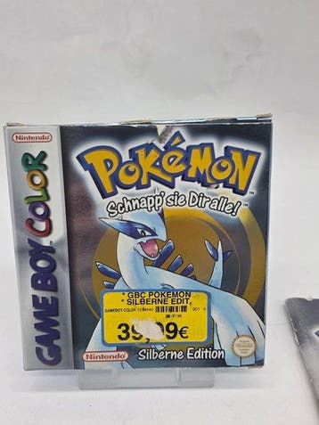 Nintendo - Gameboy Color - Pokémon Silver Silberne Edition