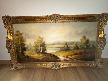 German School (XX) - Landscape, Antiek en Kunst