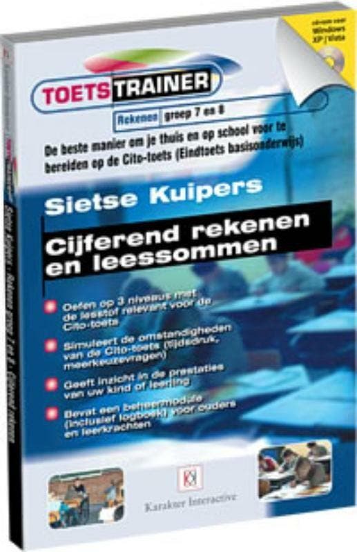 Cijferend rekenen en leessommen / Toetstrainer rekenen, Livres, Livres Autre, Envoi